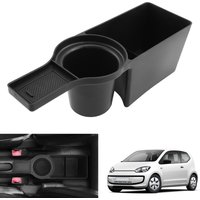 RUIYA for VW Up / Seat Mii / Skoda Citigo 2013-2021 Car Central Console Rear Cup Holder Storage Box Auto VW Up 2023 Accessories