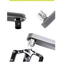 AliExpress rrskit RRSKIT Bicycle Pedal Axle Extenders 16mm 20mm Mountain Road Bike Extended Axle Core Bolts Bicycle Pedal Extension Bolts Spacers