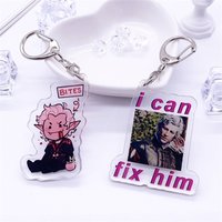 Popular Game Astarion Bulders I Can Fix Him Key Chain Keychains Ring for Accessories Bag Gate Pendant Keyring Jewelry Fans Gifts