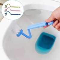Curved Toilet Brush Long Handle Toilet Cleaning Brushes Household Deep Cleaning Tools Bathroom Accessories