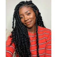 18 Inch Pre-twisted Passion Twist Crochet Hair for Black Women Crochet Braids 1 Pcs/Lot Pre-looped Synthetic Hair Extensions