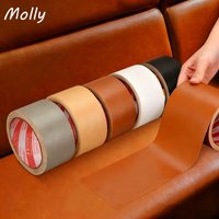 Self-Adhesive Leather Repair Tape Kit Durable PU Leather Repair Patches for Furniture Sofa Chair Car Electric Vehicle Seats