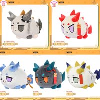 40cm Game Arknights Wang Ling Shu Nian Dusk VER. Official Dragon Bubble Plush Doll Stuffed Plushies Pillow Figure Game Gift