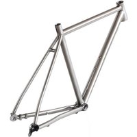 AliExpress Titanium Alloy Bike Frame Gravel Road Bicycle Frame Set with Carbon Fork, Thru Axle, Handlebar