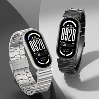 Mi Band 10 9 8 Metal Strap Bracelet for Xiaomi Smart Band 9 Fitness Wristbands Mi Band 10 Wrist Strap