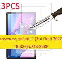 3PCS for Lenovo Tab M10 3rd Gen 3 10.1'' TB-326FU TB-328FU Tempered Glass Screen Protector Protective Tablet Film