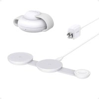 Anker MagGo UFO 3-in-1 charger with magnetic wireless charging for iPhone 16 Qi2 Certified 15W Fold le Travel Charging Pad