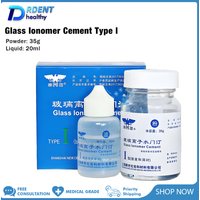 Dental Permanent Glass Ionomer Cement Filling Material Permanently For Filler Tooth Cavities Restoration Dental Materials