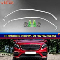 For Mercedes Benz V-Class W447 Vito V250 V260 2016-2021 Car DRL Guide Plate Tube Headlight Chip LED Board White Light Source