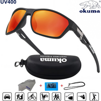 Okuma high-definition polarized glasses UV400 anti stray light, suitable for outdoor cycling, fishing, and driving, etc