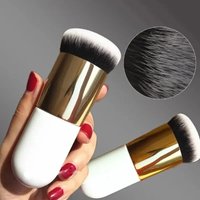 New Fashion Chubby Flat Foundation Brush Cream Makeup Brushes Professional Cosmetic Brush Highlight Brush Loose Powder Brush
