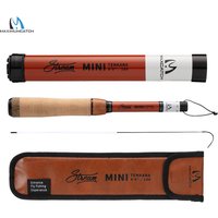 Maximumctach Stream 5FT/6FT Mini Tenkara Fly Fishing Rod 6:4 Action 10/12Sec Telescoping Travel Tenkara Fly Rod with Extra Tip