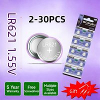 AG1 LR621 364 V364 164 531 SR621 SR621SW SR60 CX60 1.55V Alkaline Battery For Watch Car Key Remote Toy Button Coin Cell