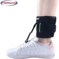 Adjustable Drop Foot Brace AFO AFOs Support Strap Elevator Poliomyelitis Hemiplegia Stroke Universal Size