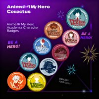 My Hero Academia Anime Badges Shigaraki Tomura Bakugo Katsuki Toga Himiko Pins 11 Types Custom Character Collectible Merchandise