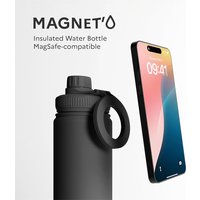 25oz MagSafe Compatible Insulated Water Bottle Magnetic Thermos Flask Leakproof Stainless Steel for Gym Fitness