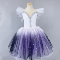 Leotards for Girls Dress Ballet Tutu Dance Wear Children Clothing Stage Costumes Performance Kids Clothes Party Princess Fashion