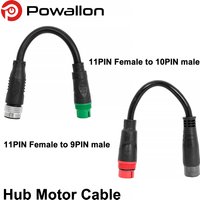AliExpress NONE Hub Motor Cable Adapter, Z916/L1019 Male to L1121/L1120 Female Connector - Compatible with BAFANG E-Bike System Electric Bicycle