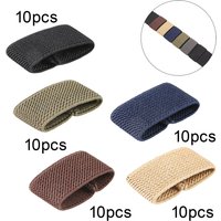 10x Elastic Belt Keepers Webbing Holder Nylon Strap Organizer for 1.5" Wide Belts/Straps Accessories Backpack Strap Holder