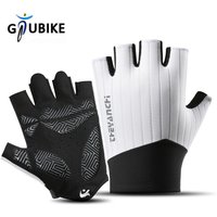 GTUBIKE 1 Pair New Summer Half Finger Cycling Gloves for Men Outdoor Sports Non slip Breathable Bicycle Riding Gloves