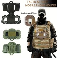 NEW Tactical MOLLE Folded Navigation Board Mobile Phones Navigator Holder Vest Chest Bag Admin Panel Hunting Vest Accessories