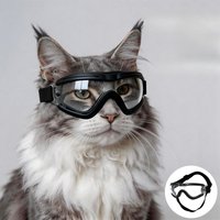 Pet Goggles Cat Glasses Pet Dog Dog Head Accessories Sunglasses Maine Cat Small Dog Schnauzer Sunglasses