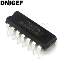 10PCS SN74HCT14N DIP14 SN74HCT14 74HCT14 DIP-14 74HCT14N DIP