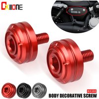 4 Piece Motorcycle Body Modification Decoration Screw Frame Cover Plug Protection For BENDA300 Accessories