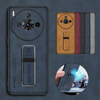 For ZTE Nubia Z60S Pro Case Matte Shockproof PU Leather Stand Magnetic Holder Cover for ZTE Nubia Z70 Ultra Z60 Z50 Z40S Pro