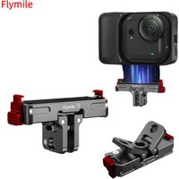 Magnetic Quick Release Base Mount for Insta360 Go Ultra Camera Accessories Foldable Extension Bracket with 1/4 Screw Holes