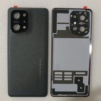 Back Housing Glass Rear Battery Cover Rear Panel with Camera Lens +Adhesive for Oppo Find X5