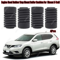 For Nissan X-Trail T31 T32 2007-2021 4Pcs Car Engine Hood Tailgate Rubber Stop Mount Bush Buffer Cushion Replacement Accessory