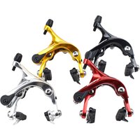 Aluminum Road Bicycle Brake CNC Forged Alloy Racing Fixed Gear Track Bike Wheel Rim C Brake Caliper Sets Front & Rear