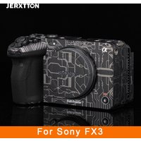 FX3 Anti-Scratch Camera Sticker Coat 3M Vinyl Wrap Protective Film Body Skin Cover for Sony ILME-FX3 ILMEFX3 FX3 XLR