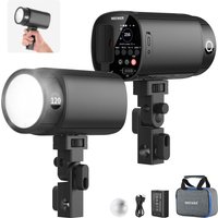 NEEWER 120Ws 2.4G TTL 1/8000s HSS Outdoor Studio Flash 2.4G Wireless Trigger System App Control for Sony Canon Nikon Q120