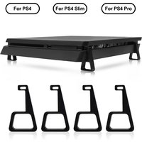 TECTINTER Cooling Horizontal Version Holder Stand For PS4 /Slim /Pro Console Accessories Anti-Slip Base Flat-Mounted Bracket