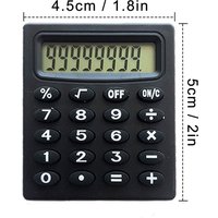 Pocket Calculator,Pocket Size Mini Calculators,8 Digit Display Basic Calculator,Mini Calculators for Students Kids Home Office