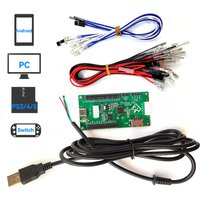 USB Zero Delay Encoder Joystick Hitbox Raspberry Pi PICO Development Board Arcade Game Controller For Xboxone Ps5 PS4 PC Switch