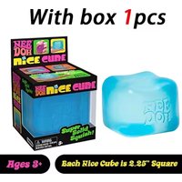 Wan New Schylling Needoh Nice Cube Sensory Fidget Toy Stress Relief Squishy Squeeze Cube Anti-Anxiety Focus Toy for Adults ..