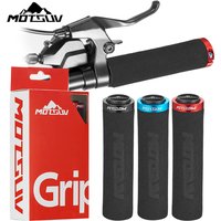 MOTSUV Bicycle Grips Antislip Soft Sponge Shockproof Handle Bar Grip Shock Absorption MTB Grip Cycling Parts Bicycle Accessories