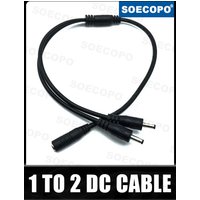 SOECOPO 1 To 2 DC Cable - Premium Solar Panel Accessory for Effortless Multiple Panels Connection for Camping Home RV