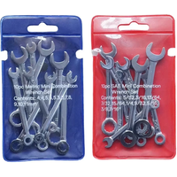 AliExpress Other 10pcs Mini Spanner Wrenches Set Hand Tool Key Ring Spanner Explosion-proof Pocket British/Metric Type Wrenches