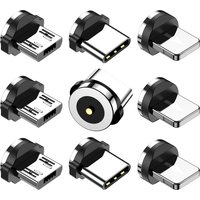 McGiLLon Magnetic Cable Micro USB Type C Fast Charging Cable For iPhone Xiaomi Android Mobile Phone Charger Magnet USB Wire Cord