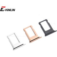 For iPhone 7 8 Plus Sim Card Tray Slot Holder Adapter Repair Parts