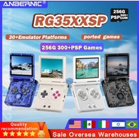 ANBERNIC RG35XXSP Flip Handheld Game Consoles Linux 3.5-inch IPS 640*480 Screen WIFI Retro Video Game Player 3300mAh 5000+ Games