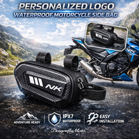 For CFMOTO 450NK 675NK 800NK 125NK NK675 NK450 NK800 Motorcycle Side Bag Personalized Logo Waterproof Hard Shell Saddlebag