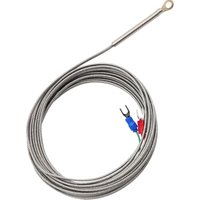 5mm Hole Washer Temperature Sensor PT100 K J Type Thermocouple 1m 2m 3m 4m 5m Cable Wire Industrial Temperature Sensor VaneAims