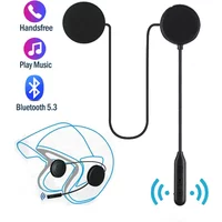 Bluetooth Motorcycle Helmet Headset Wireless Headphones With Microphone Earphone ENC Noise Cancelling Handsfree Talking Driving