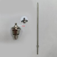 Pneumatic Japanese Air Paint Spray Gun Repair Kit W-400WBX-134G Accessory Needle Nozzle 1.3mm With Split Tip and Aircap W400WBX