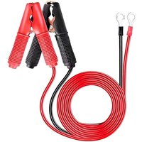 12v/24v Car Battery Clip Cable Crocodile Car Van Battery Test Lead Clips Alligator Clips Electrical Jumper Wire Cable Clamp